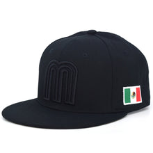 Load image into Gallery viewer, Mexico Snapback Hat JLGUSA 3D M Embroidery Mexico Baseball Cotton Cap NEW