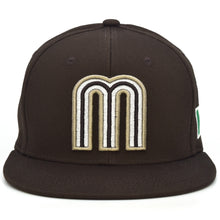 Load image into Gallery viewer, Mexico Snapback Hat JLGUSA 3D M Embroidery Mexico Baseball Cotton Cap NEW