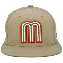 Load image into Gallery viewer, Mexico Snapback Hat JLGUSA 3D M Embroidery Mexico Baseball Cotton Cap NEW