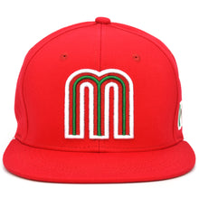 Load image into Gallery viewer, Mexico Snapback Hat JLGUSA 3D M Embroidery Mexico Baseball Cotton Cap NEW