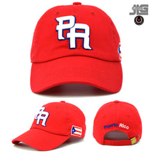 Load image into Gallery viewer, PUERTO RICO Dad Hat Imp Cotton PR Flag hat Style Baseball Cap