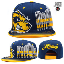 Load image into Gallery viewer, Michigan Urban Snapback Cap Collection – Custom Mascot & City Streetwear Hats