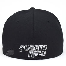 Load image into Gallery viewer, PR Fitted Two Tone Solid Caps Puerto Rico Embroidered hat Front Side Back NEW