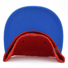 Load image into Gallery viewer, PR Fitted Two Tone Solid Caps Puerto Rico Embroidered hat Front Side Back NEW