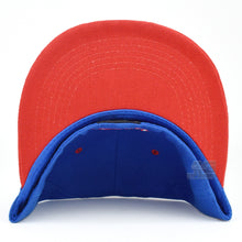 Load image into Gallery viewer, PR Fitted Two Tone Solid Caps Puerto Rico Embroidered hat Front Side Back NEW