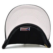 Load image into Gallery viewer, Puerto Rico Cotton Snap Back hat Flag 3D PR Flat Bill PR Baseball Cap PR Hat