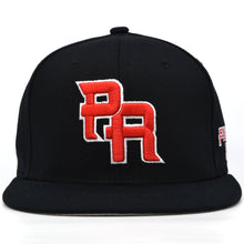 Load image into Gallery viewer, Puerto Rico Cotton Snap Back hat Flag 3D PR Flat Bill PR Baseball Cap PR Hat