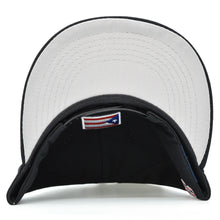 Load image into Gallery viewer, Puerto Rico Cotton Snap Back hat Flag 3D PR Flat Bill PR Baseball Cap PR Hat