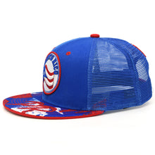 Load image into Gallery viewer, Puerto Rico Leader Hurricane Puerto Rico Flag PR Royal Red Snapback Hat Cap