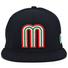 Load image into Gallery viewer, Mexico Snapback Hat JLGUSA 3D M Embroidery Mexico Baseball Cotton Cap NEW
