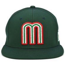 Load image into Gallery viewer, Mexico Snapback Hat JLGUSA 3D M Embroidery Mexico Baseball Cotton Cap NEW
