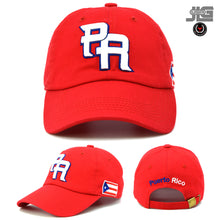 Load image into Gallery viewer, PUERTO RICO Dad Hat Imp Cotton PR Flag hat Style Baseball Cap

