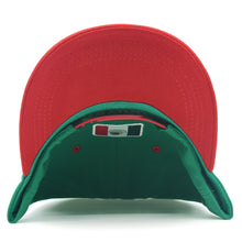 Load image into Gallery viewer, Mexico Soccer National Pride Snapback Hat – Custom Crest &amp; Trophy Embroidery
