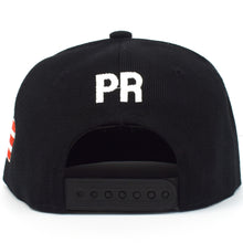 Load image into Gallery viewer, PR Kids Snapback Hats Junior Boys Puerto Rico Flag Embroidery Caps
