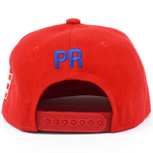 Load image into Gallery viewer, PR Kids Snapback Hats Junior Boys Puerto Rico Flag Embroidery Caps
