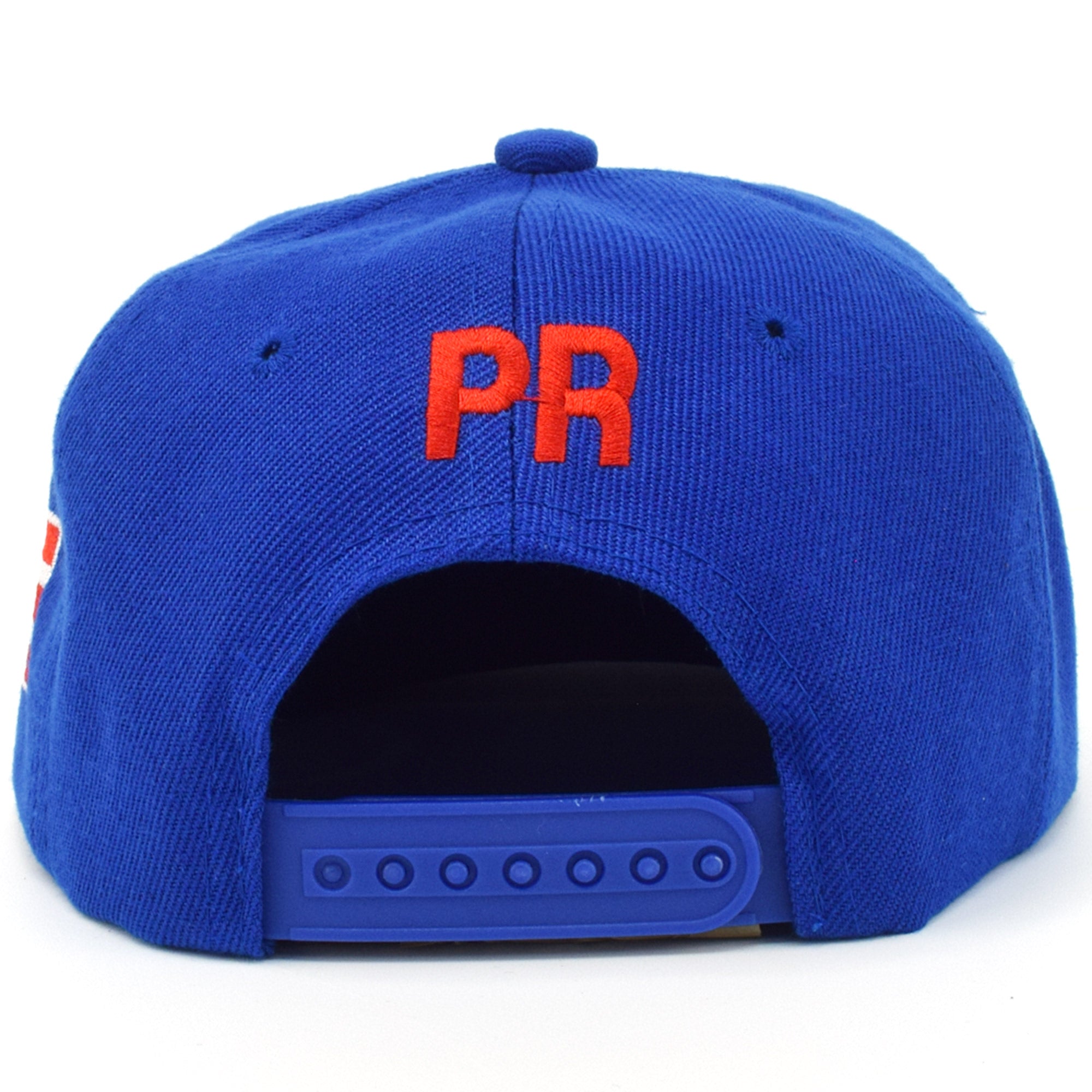 Puerto Rico Snap Back Caps with Embroidery PR Logo