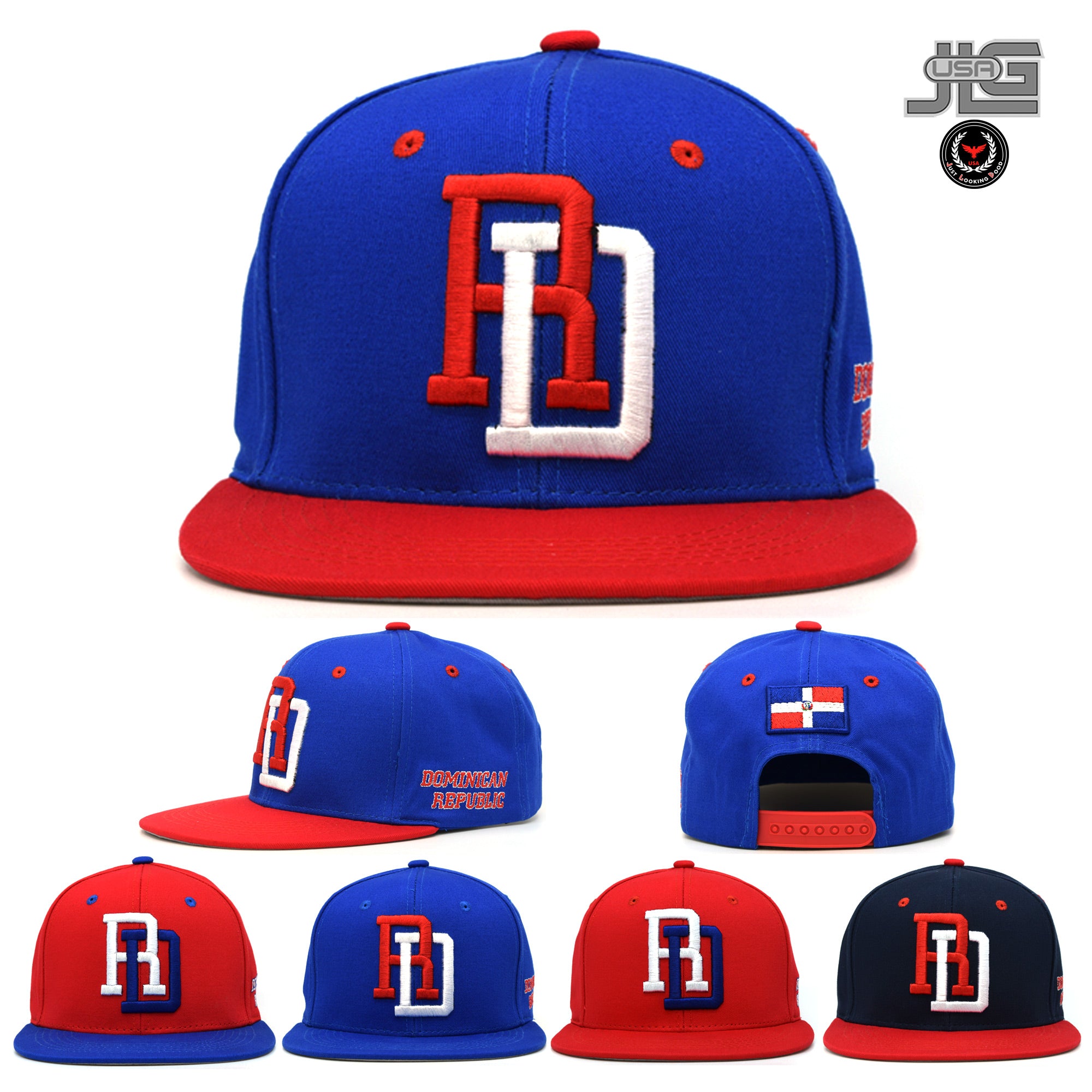 Republica Dominicana Baseball cap RD Cotton Dominican Republic DR Snapback  Hat Cap